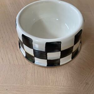 Mackenzie Childs dog Bowl